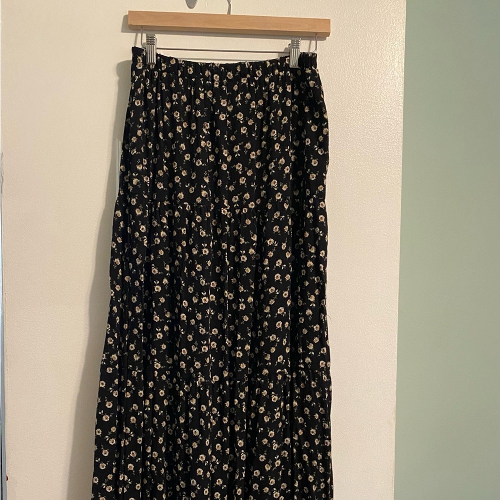 NWT floral long skirt